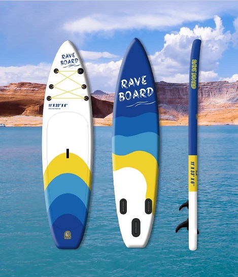 Cапборд (SUP-доска) Rave Board "B&Y" 11'0 (335x83x15 cm) RB02A