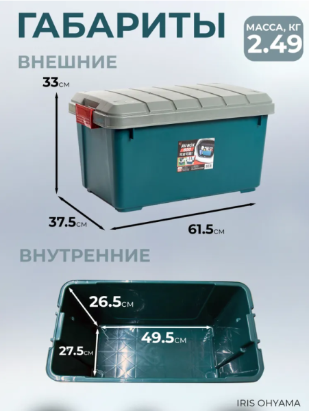 Экспедиционный ящик IRIS RV BOX 600